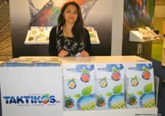 Ms. Irene for Taktikos, a company specializing in the production and packaging of fresh fruits and vegetables. The main products are strawberry, potato, green beans, watermelons, melons and other goods that our region offers