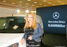 Ms. Vivianne of Mercedes-Benz (Greece)