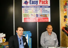 Alexandru Ionita with George Pappas of Easy Pack (Greece)