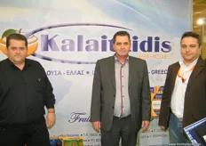 The Kalaitzidis team: John, Konstantios and Ikonomoy Konstantinos (Greece)