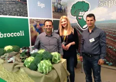 Markos Sapountzoglou (left) started 5 years ago his own company and produces generally broccoli. They deliver the products year round to retail chains in Greece and other countries.