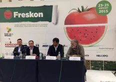 The speakers of Greece, Turkey, Spain and Italy for the cherry-season estimates this year. They all expect the season will start later this year, due to the weather in winter and spring.