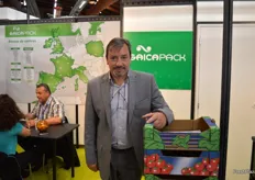 Frank Crépin from SaicaPack, a packaging solutions company.