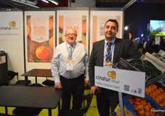 Staff from Cinatur Group, company bsed in Valencia and specialized in citrus and stone fruit.