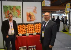 Jamel Bachtobji, from the Tunisian Agrarian Investment Promotion Agency in promotion of Tunisian citrus, charentais melons and dates among others.