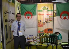 Maison Kemiche, from Algérie, specialized in olives and olive oil.