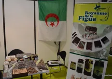 Royaume de la Figue booth, Algerian company specialyzed in dry figs.