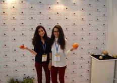 Salma Keroua and Sarah Histane from Matysha, Moroccan company based in Agadir, top tomato producer.