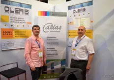 Eric Pla and Norbert Fourcade from Alias Informatique in Perpignan.