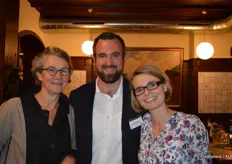 Christiane Lohmann von der pepp Foodmarketing GmbH, Hannes Tauber von EOS und Nora Grütters vom Kanadischen Konsulat