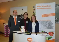 Michael Koch, Judith Dittrich und Birgit Rogge vom AMI
