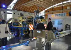 Die neuesten Maschinen der Firma Strauss.