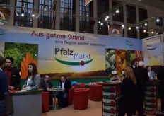 Der Stand von Pfalzmarkt auf der Fruit Logistica.