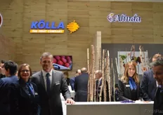 Die KÖLLA GmbH & Co.KG präsentierte sich an ihrem neuen Messestand. Catrin Lauf und CEO Marc Nicolai freuten sich über jeden interessierten Besucher. KÖLLA möchte seine Präsenz in Europa in Zukunft durch neue Niederlassungen in Italien und Frankreich weiter ausbauen.