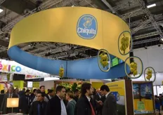 Am Stand von Chiquita konnten sich die Besucher über die Produktion, den Transport und den Handel von Chiquita informieren.