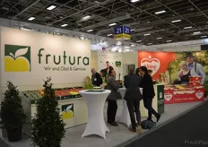Der Messestand von der Frutura Obst & Gemüse Kompetenzzentrum GmbH.
