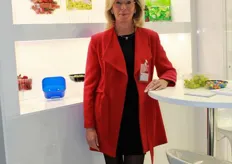 Karina Birkenstock, Geschäftsführerin der CP Deutschland GmbH. Das Unternehmen vertritt deutschlandweit das Gesamtsortiment des inhabergeführten italienischen Familienunternehmens Carton Pack.