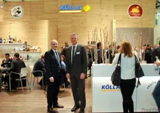 Auf dem Stand der Kölla & Co wird man durch das Managementteam Peter Hoffmann und Marc Nicolai herzlich willkommen geheißen.