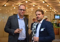 Christian Sega von agiles Informationssysteme GmbH und Christoph Waltert des SanLucar Group