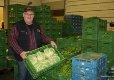 Landwirt Peter Josef Esser verkauft seine Waren aus eigenem Anbau direkt auf dem Großmarkt.