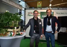 Marcel Suiker und Steven Oosterloo der niederländischen Firma FlevoBerry