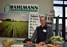 Bernd Bahlmann, Inhaber des Bahlmann Spargelkulturen