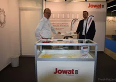 Torsten Sielemann und Andreas Weymann der Firma Jowat