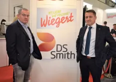 Peter Schneider und Edmund Steinwender der DS Smith GmbH.