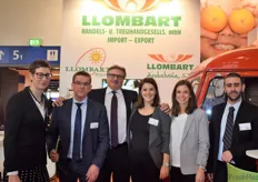 Das Team der Llombart Handels- und Treuhandgesellschaft mit Juan und Liliane Llombart (3. und 4. v.links).