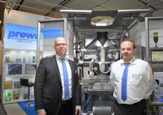 Holger Münch und Karl-Friedrich Pölz der Prewa Verpackungsmaschinenbau GmbH.