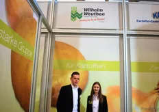 Jens Feldmann und Carina Schmitzder Wilhelm Weuthen GmbH & Co. KG.