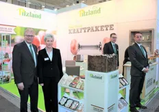 Johannes Lücker, Geschäftsführer der Pilzland Vertriebs GmbH und seine Mitarbeiterin Birgit Neumann