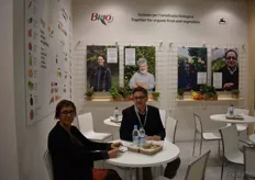 Das Team der italienischen Vermarktungsgesellschaft Brio: Stefania Missinelli und Massimo Valerio