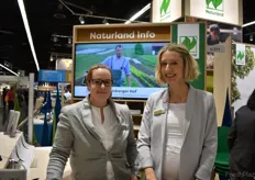 Das Team des Zertifizierungsverbandes Naturland: Pascale Naumann und Christiane Pohling.