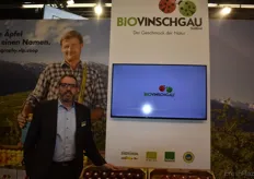 Gerhard Eberhöfer - Verkaufsleiter der Bio-Abteilung der Erzeugergemeinschaft Vinschgau – steht immer für ein nettes Gespräch zur Verfügung