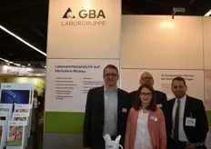 Das Team der GBA Laborgruppe: Thomas Wendlik, Julia Bartels, Adalbert Elmers und Muharrem Persen