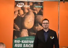 Lars Zumpe der ÖBS. Die Vermarktungsgesellschaft Sachsen bringt u.a. ökologische Kartoffeln auf den Markt.