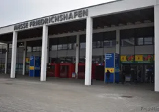 Der Eingang zur Messe Friedrichshafen