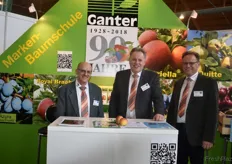 Die Vertretung der Ganter OHG Baumschule: joachim und Frank Ziser und Kurt Hanselmann