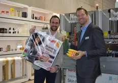 Luuk Wessels von Max Aarts (Tochterfirma Optimum Group) und Rinze van der Vinne von Bandall.
