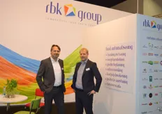 Roy Meenderink und Peter Harmens der RBK Group. Das Unternehmen entwickelt vollautomatische Systeme für die Fruchtbranche mit Fobis und Fopro.