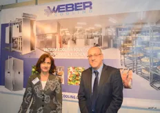 Weber Cooling, Sylvia van Uden und Hans Juursema. Vacuum Cooling solutions for Food & kitchen.