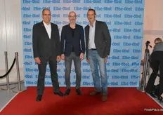 Geschäftsführer Frank Döscher, Marketingleiter Jens Anderson und stv. Vorstandsvorsitzender Axel Schuback.