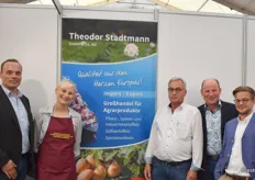 Die Vertretung der Theodor Stadtmann GmbH. Die Firma verhandelt Kartoffeln und Zwiebeln aus Im und Ausland, sowie Süßkartoffeln.