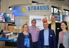 Die Firma Srauss mit Geschäftsführerin Magdalena Strauß, Marco Jongma, Matthias Kinzel, Christina Bredehöft und Michael Fuchs.