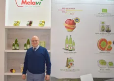 Luigi Pignataro, Geschäftsführer des italienischen Unternehmens Melavi. Die Firma vertreibt eine bunte Palette an Produkte aus eigener Herstellung.