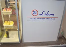 Likom DOO ist eine Erzeugergenossenschaft und Handelskette mit Sitz in Mazedonien und liefert u.a. Bio-Äpfel. Das Unternehmen war auf dem mazedonischen Gemeinschaftsstand vertreten.