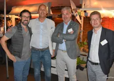 Ben Horsburgh (Global GAP), Edwin Fillekes & Hans van den Heuvel (Hillfresh BV) und Ami von Beyne (Global GAP)
