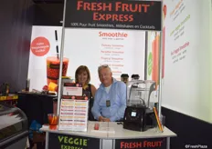 Uko Vegter von Fresh Fruit Express ist 3. Mal auf der Anuga vertreten: Er präsentierte seine Gemüse-Smoothies, welche bereits bei führenden LEH-Ketten gelistet sind. 