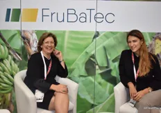 Claudia Lauener Hofer (Frutco AG) und Sarah Hofer (Frutgroup): Die schweizer Unternehmensgruppe präsentierte in Köln dessen neues Werk für Bananen-Püree 'FruBaTec' in Kolumbien. https://www.freshplaza.de/article/9147663/schweizer-fruchtverarbeiter-auf-dem-weg-in-die-zukunft/